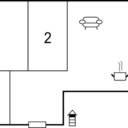 Nice In With Kitchen Apartment *